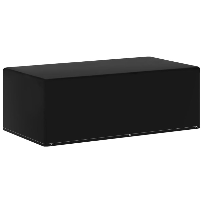 Pokrowce na meble i grill, 2 szt., 6 oczek, 170x90x60 cm