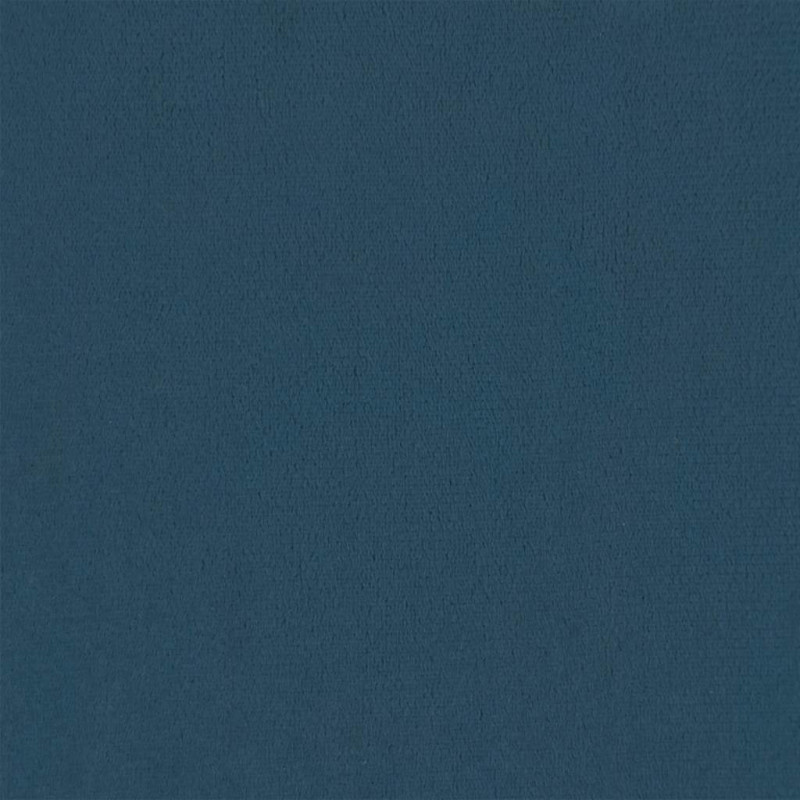 Rama łóżka otomana z materacami, niebieska, 200x200 cm, aksamit