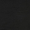 Rama łóżka otomana z materacami, czarna, 160x200 cm, aksamit