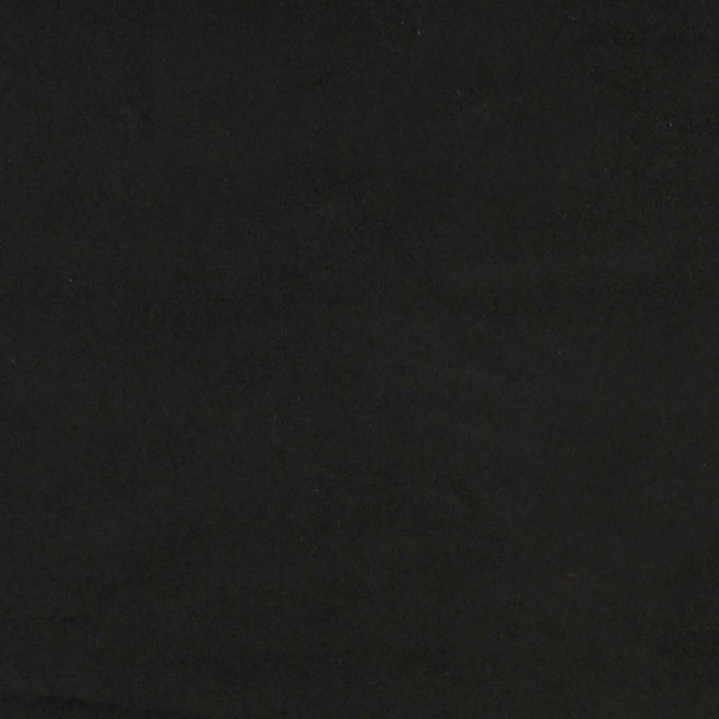 Rama łóżka otomana z materacami, czarna, 90x200 cm, aksamit