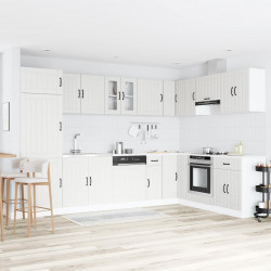 Szafka pod zlew Lucca 2 pcs Biały Materiał drewnopochodny