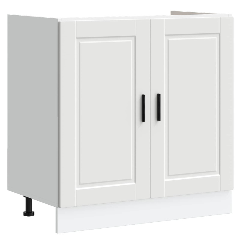 Szafka pod zlew Porto 2 pcs Biały Materiał drewnopochodny