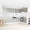Szafka pod zlew Porto 2 pcs Szary Materiał drewnopochodny