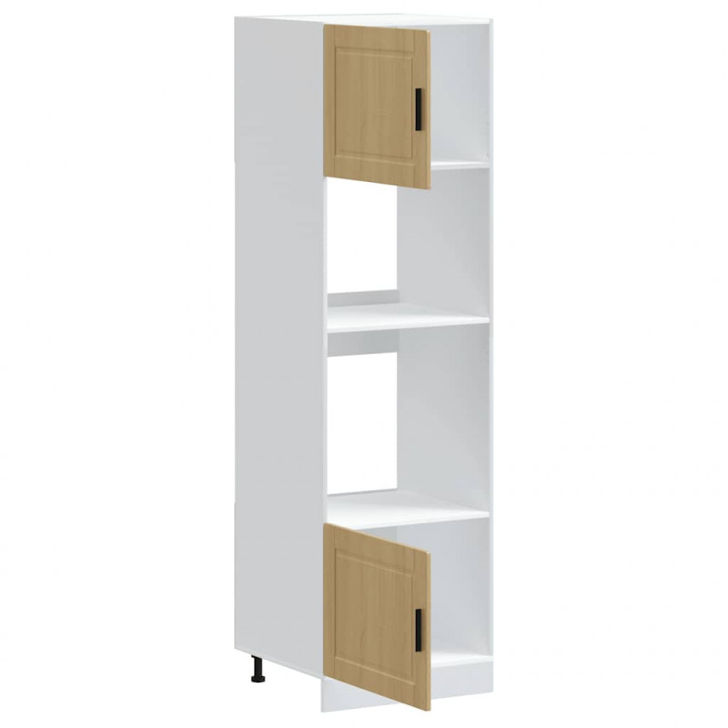 Szafki do piekarnika, 2 szt. dąb sonoma