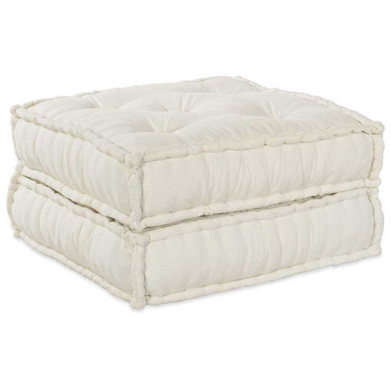 Modularna sofa patchworkowa 2 pcs Kremowy 140 x 70 x 36 cm