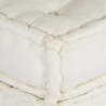 Modularna sofa patchworkowa 2 pcs Kremowy 140 x 70 x 36 cm
