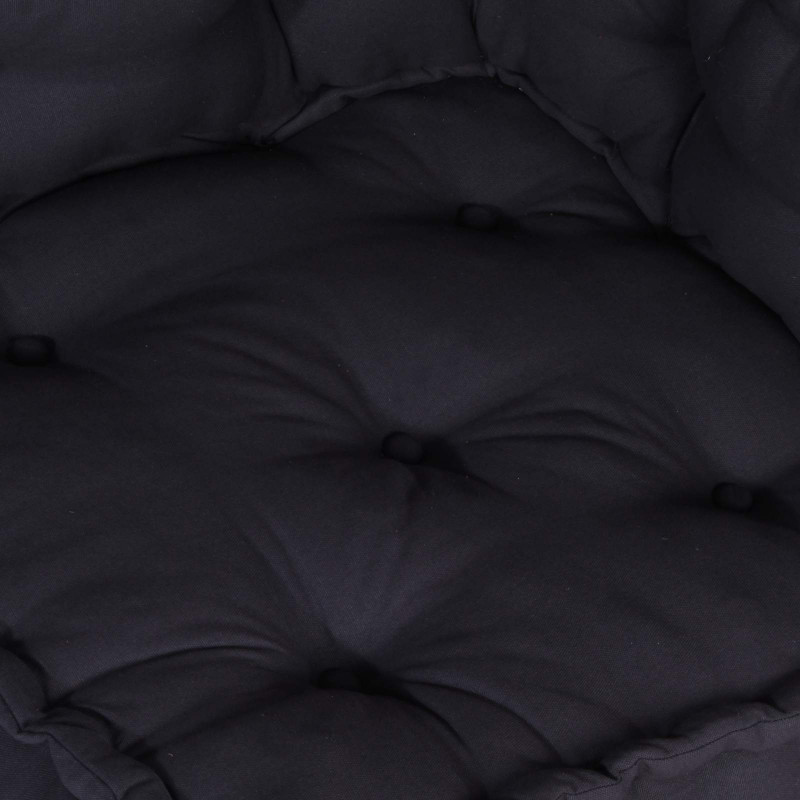 Modularna sofa patchworkowa 4 pcs Antracyt tkanina