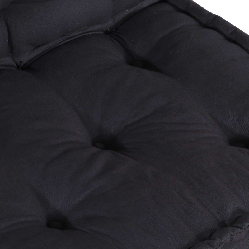 Modularna sofa patchworkowa 4 pcs Antracyt tkanina