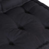 Modularna sofa patchworkowa 4 pcs Antracyt tkanina