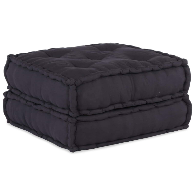Modularna sofa patchworkowa 2 pcs Antracyt 140 x 70 x 36 cm