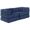 Modularna sofa patchworkowa 2 pcs Indygo 140 x 70 x 56 cm