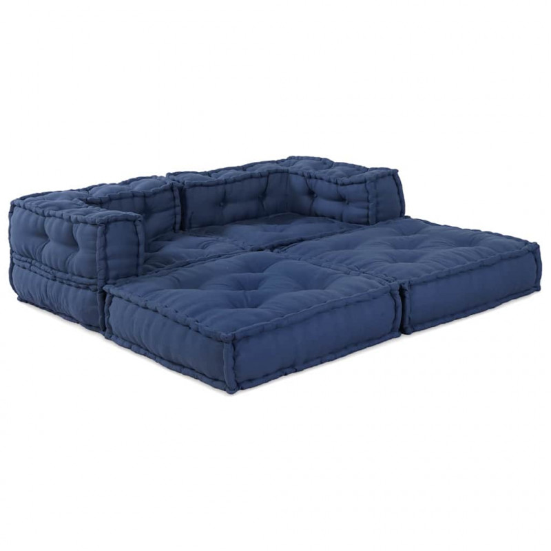Modularna sofa patchworkowa 2 pcs Indygo 140 x 70 x 56 cm