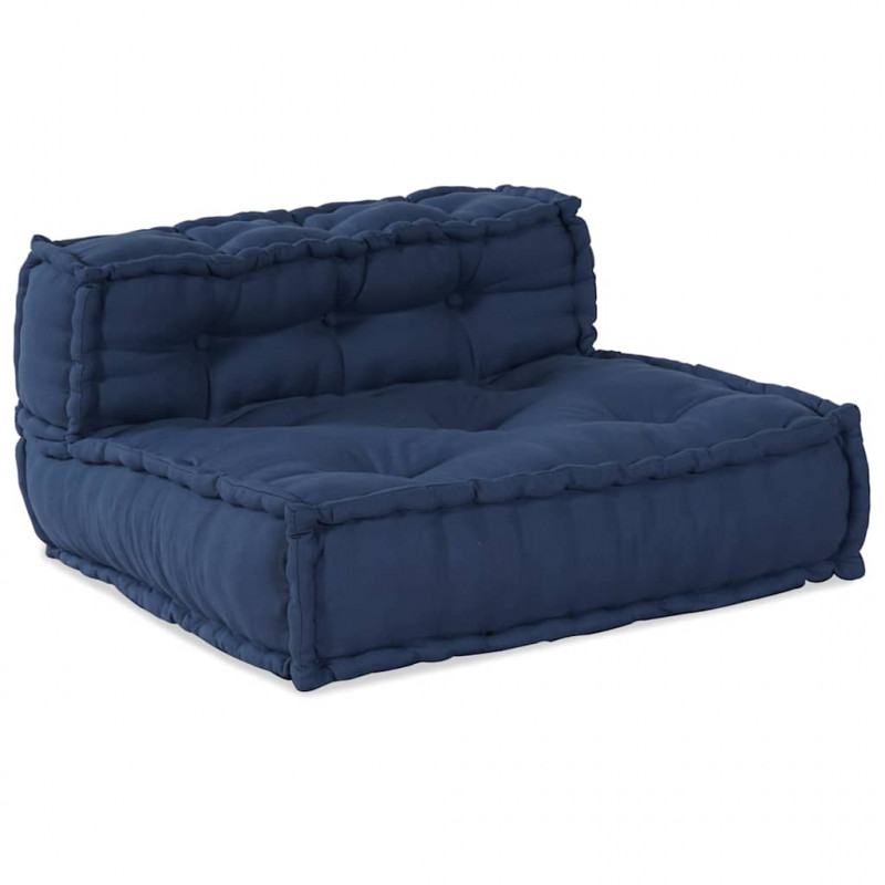 Modularna sofa patchworkowa 3 pcs Indygo tkanina