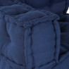 Modularna sofa patchworkowa 4 pcs Indygo tkanina