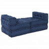 Modularna sofa patchworkowa 4 pcs Indygo tkanina
