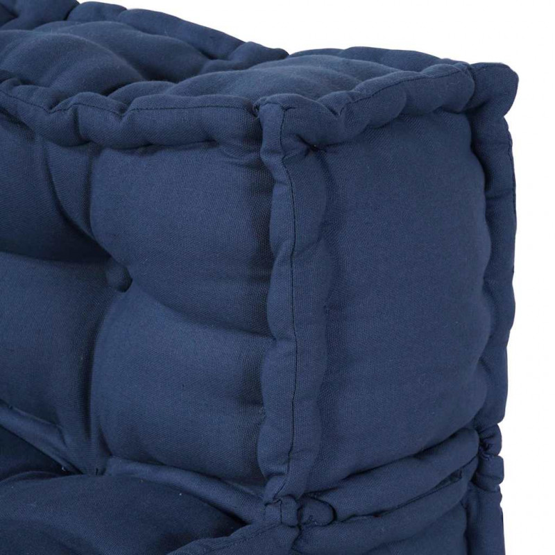 Modularna sofa patchworkowa 4 pcs Indygo tkanina