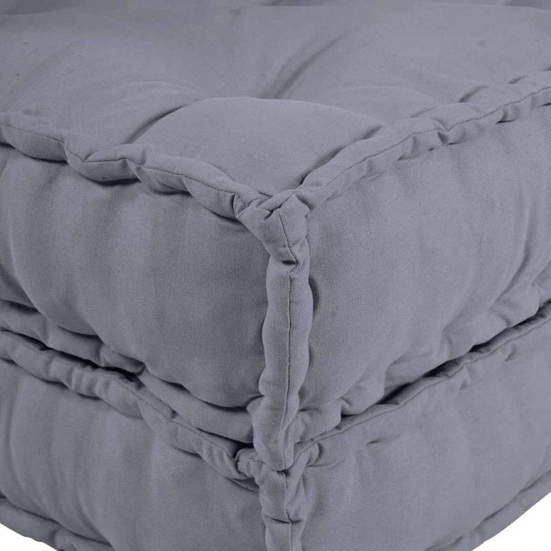Modularna sofa patchworkowa 4 pcs Szary tkanina