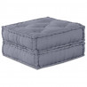 Modularna sofa patchworkowa 2 pcs Szary 140 x 70 x 36 cm
