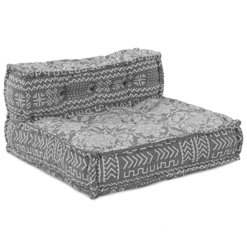 Modularna sofa patchworkowa 4 pcs Jasnoszary tkanina