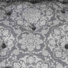 Modularna sofa patchworkowa 4 pcs Jasnoszary tkanina
