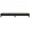 Łóżko Box Spring bez materaca Czarne 80x210 cm Aksamit