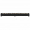 Łóżko Box Spring bez materaca Czarne 100x210 cm Aksamit