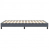 Łóżko typu Box Spring bez materaca Ciemnoszary 120x210 cm