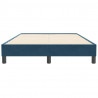 Łóżko typu Box Spring bez materaca Ciemnoniebieskie 120x210 cm
