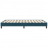 Łóżko typu Box Spring bez materaca Ciemnoniebieskie 120x210 cm