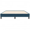 Łóżko typu Box Spring bez materaca Ciemnoniebieskie 160x210 cm