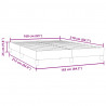 Łóżko typu Box Spring bez materaca Różowe 160x210 cm Aksamit