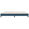 Łóżko typu Box Spring bez materaca Ciemnoniebieskie 180x210 cm