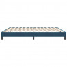 Łóżko typu Box Spring bez materaca Ciemnoniebieskie 180x210 cm