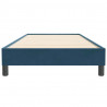 Łóżko typu Box Spring bez materaca Ciemnoniebieskie 90x220 cm