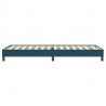 Łóżko typu Box Spring bez materaca Ciemnoniebieskie 90x220 cm