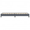 Łóżko typu Box Spring bez materaca Ciemnoszary 100x220 cm