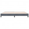 Łóżko typu Box Spring bez materaca Ciemnoszary 180x220 cm