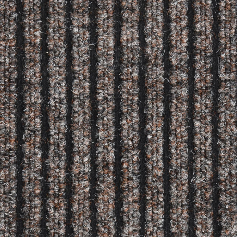 Wycieraczka, prążkowana, beżowa, 40x60 cm