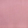 Łóżko kontynentalne z materacem, różowe, 160x210 cm, aksamit