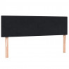 Łóżko typu Box Spring z materacem Czarny 160x220 cm Aksamit