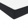 Łóżko typu Box Spring z materacem Czarny 160x220 cm Aksamit