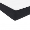 Łóżko typu Box Spring z materacami Czarny 180x220 cm Aksamit
