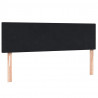 Łóżko typu Box Spring z materacem Czarny 160x220 cm Aksamit