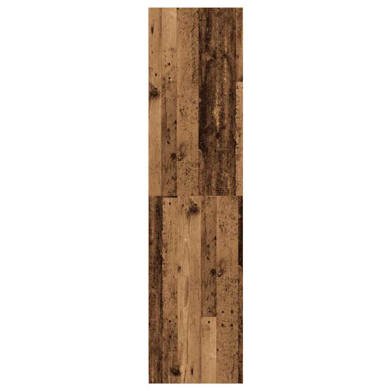 Szafa, stare drewno, 100x50x200 cm, materiał drewnopochodny