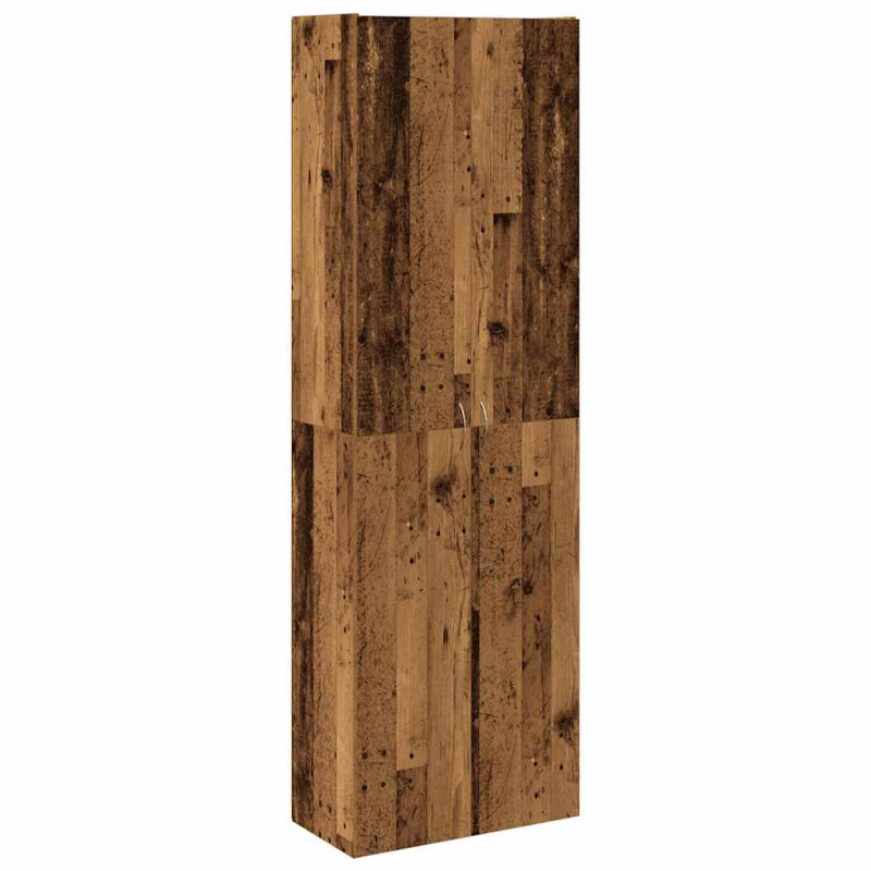 Szafka, stare drewno, 60x32x190 cm, materiał drewnopochodny