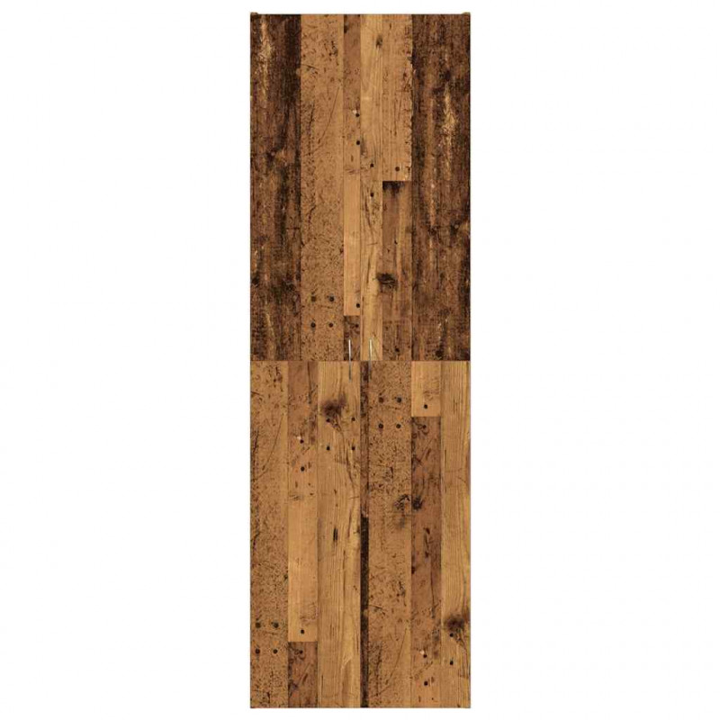 Szafka, stare drewno, 60x32x190 cm, materiał drewnopochodny