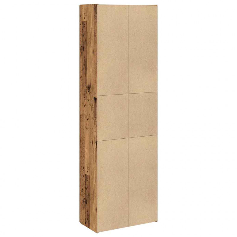 Szafka, stare drewno, 60x32x190 cm, materiał drewnopochodny