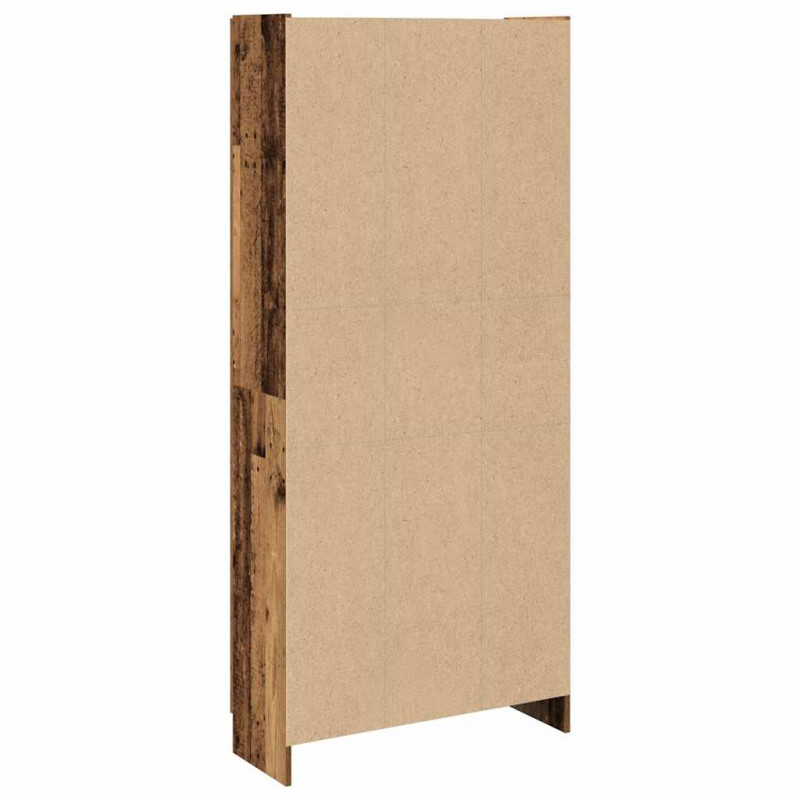 Szafka, stare drewno, 82,5x30,5x185cm, materiał drewnopochodny