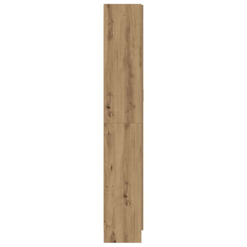 Szafka, dąb artisan, 82,5x30,5x185 cm, materiał drewnopochodny