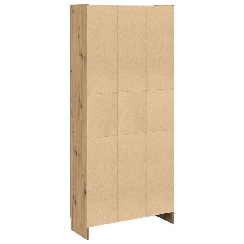 Szafka, dąb artisan, 82,5x30,5x185 cm, materiał drewnopochodny